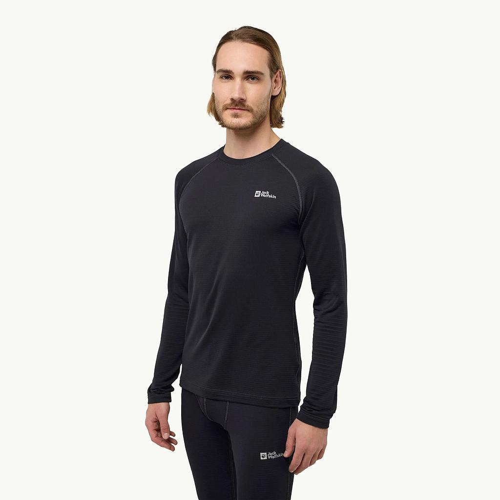 Термо футболка с довгим рукавом Jack Wolfskin Infinite Warm Ls M (A60322_6000) - фото
