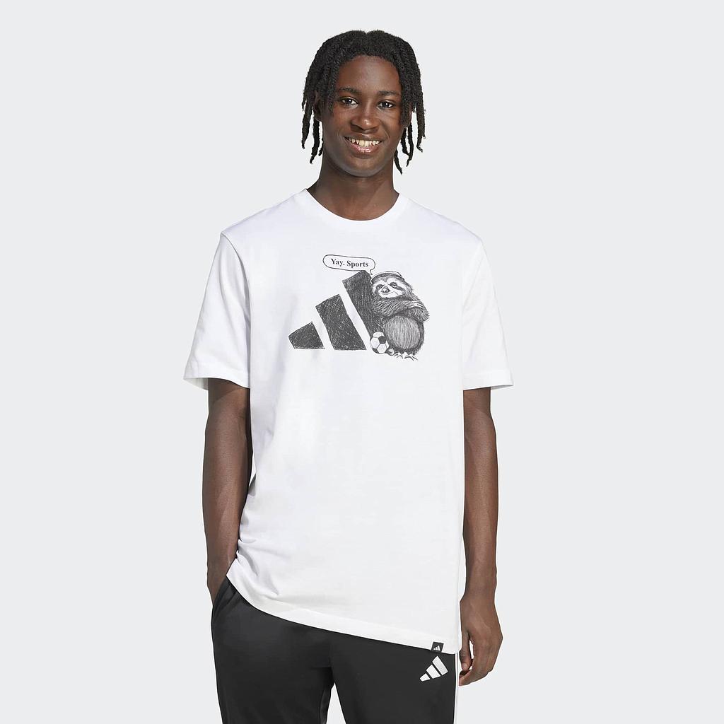 Футболка Adidas Yay Sports Graphic (JL9256) - фото