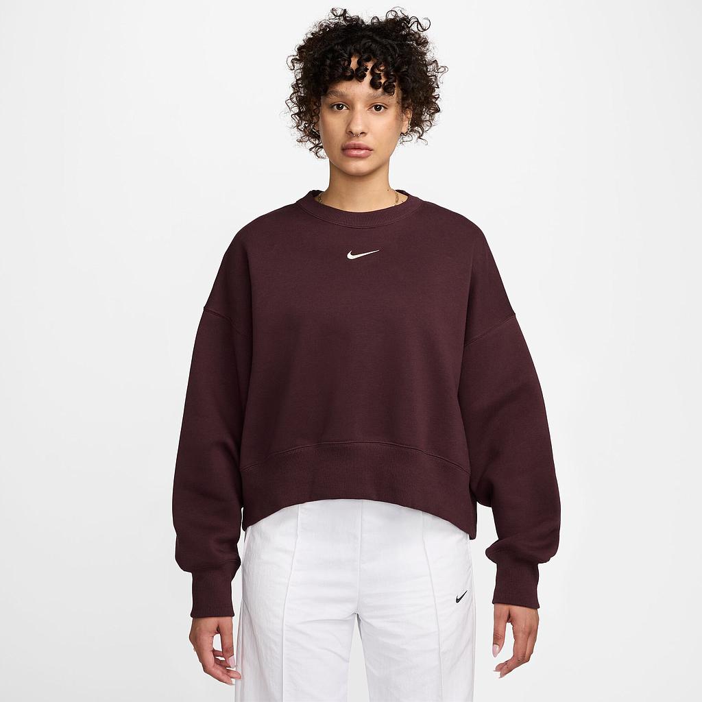 Толстовка Nike W Nsw Phnx Flc Oos Crew (DQ5761652) - фото
