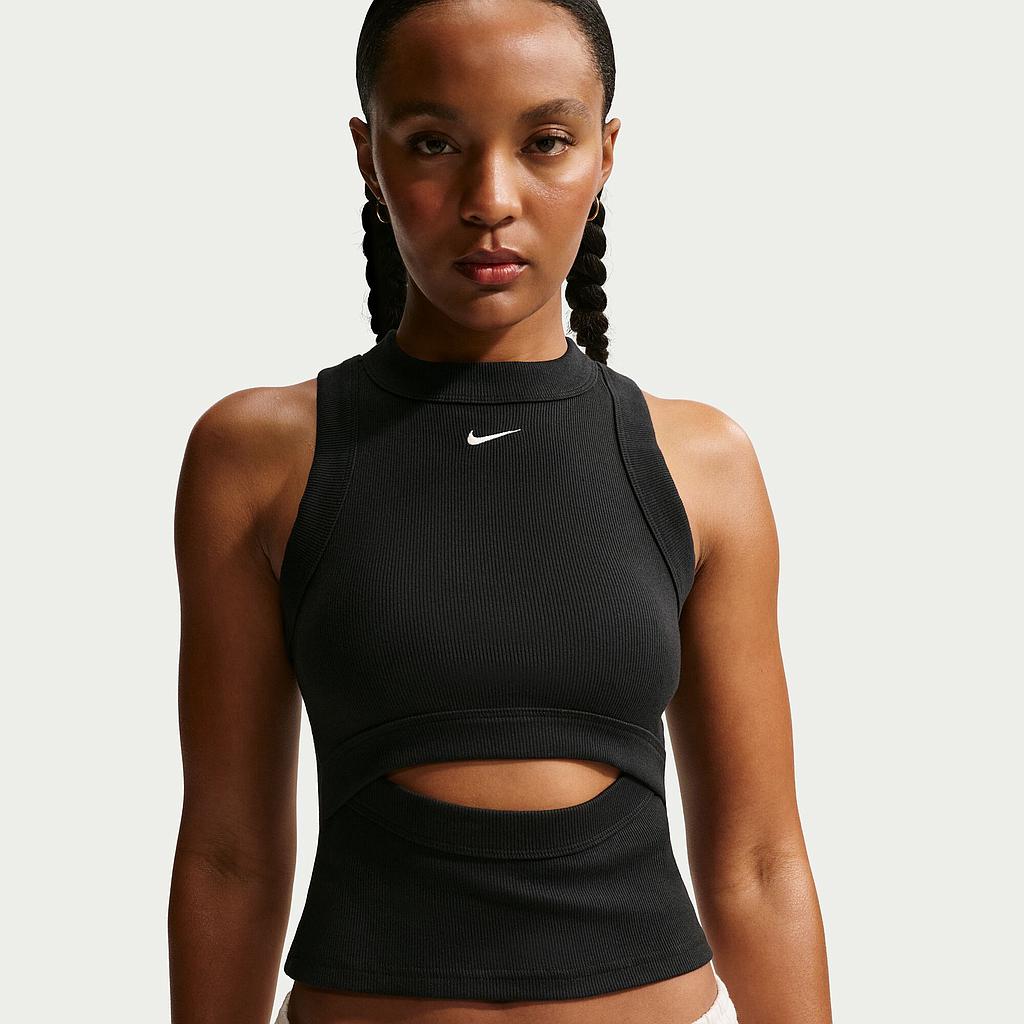 Майка Nike Sportswear Chill Knit Tight Ribbed Tank Top (IF0238010) - фото