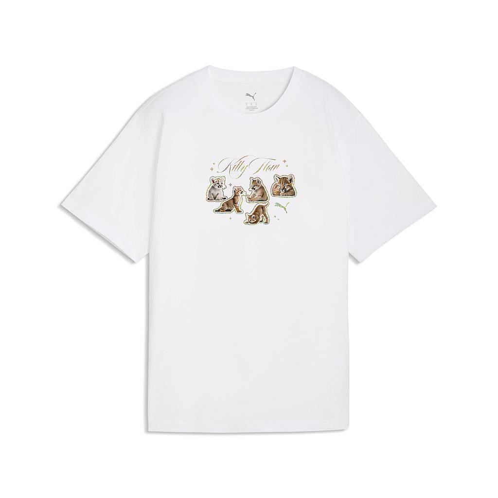 Футболка Puma Graphics Kitty Sticker (63458902) - фото
