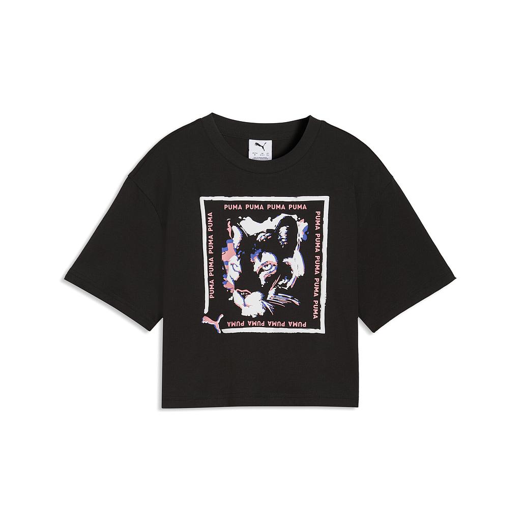 Футболка Puma Graphic Cat Stamp (63452701) - фото