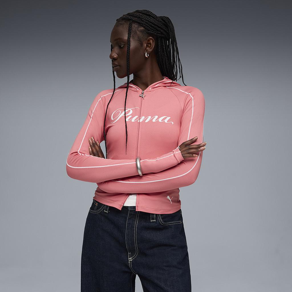 Толстовка Puma T7 Street Glam Slim (63706625) - фото