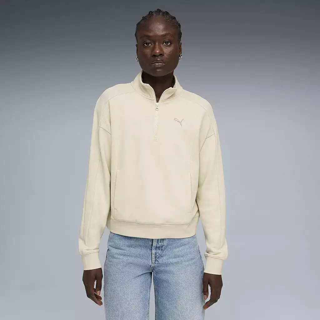 Толстовка Puma Class Relaxed Half-Zip (69187387) - купить по цене