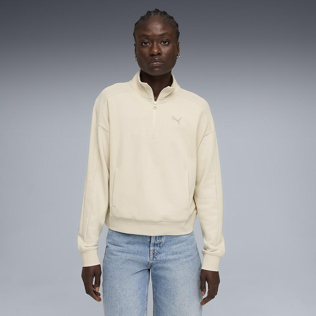 Толстовка Puma Class Relaxed Half-Zip (69187387) - фото