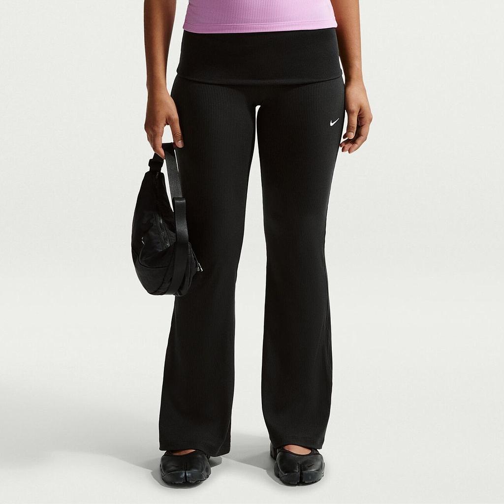 Штани Nike Sportswear Chill Knit Mid-Rise Tight Ribbed (IF0240010) - фото