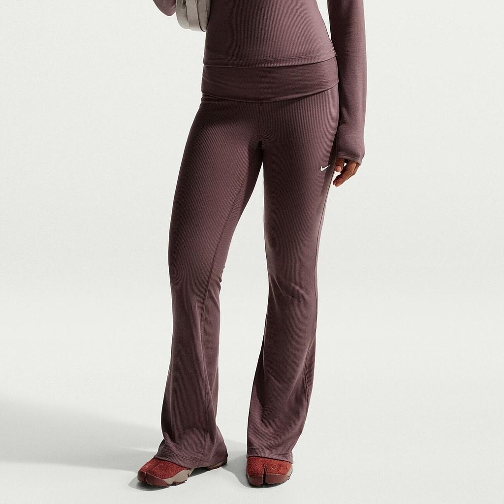 Штани Nike Sportswear Chill Knit Mid-Rise Tight Ribbed (IF0240502) - фото