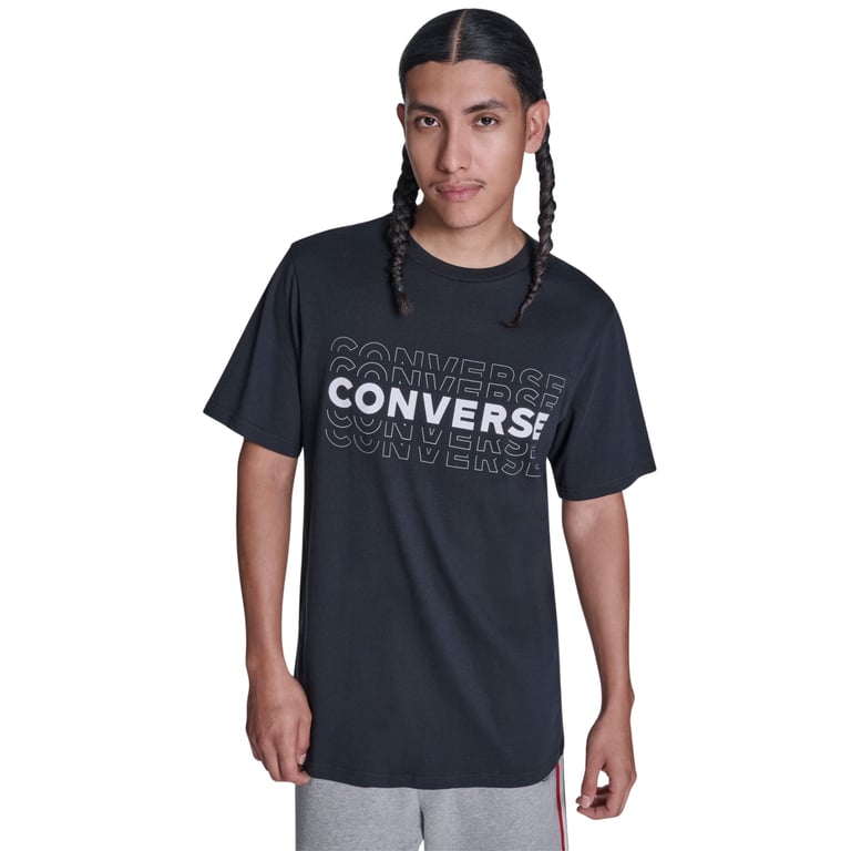 Футболка Converse Blurred Lines Grx (CVM6T089001) - фото