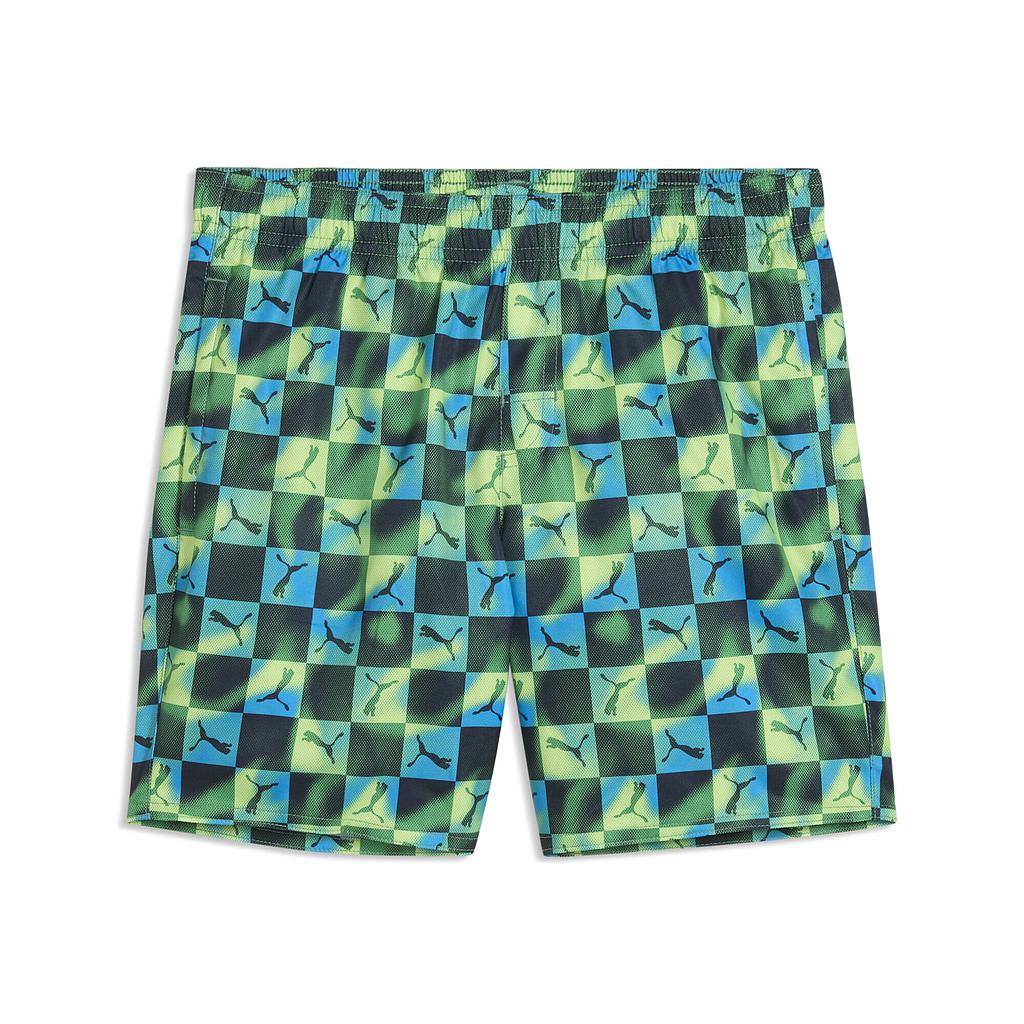 Шорти Puma Swim Printed Cat Mid Shorts (701237078001) - фото