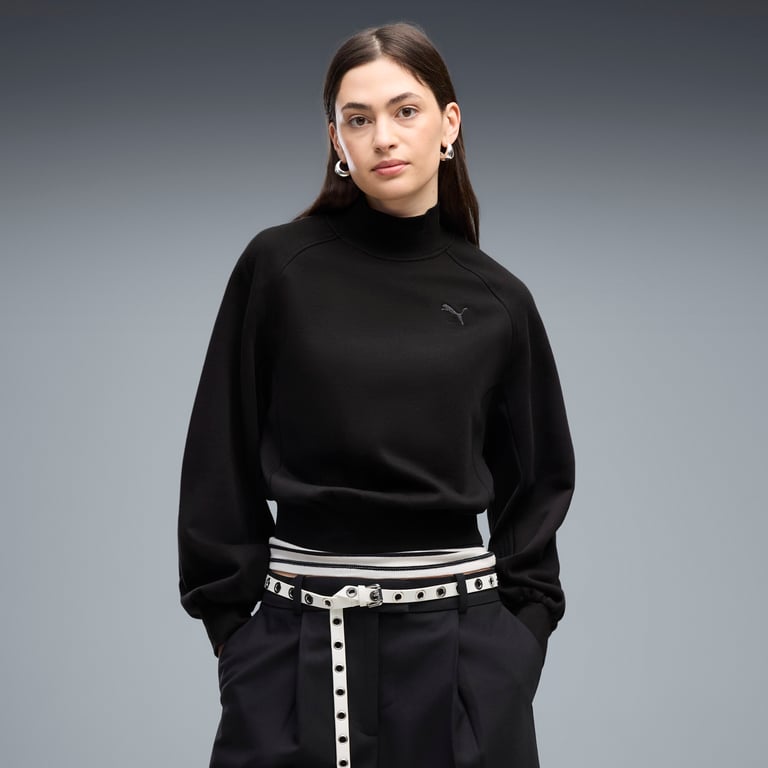 Толстовка Puma Her Relaxed Mock Neck Crew (69402901) - фото
