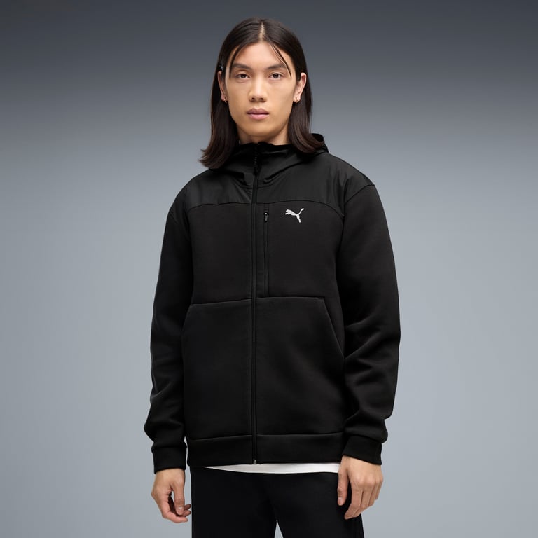 Толстовка Puma Pumatech Material Mix Full-Zip (69449001) - фото