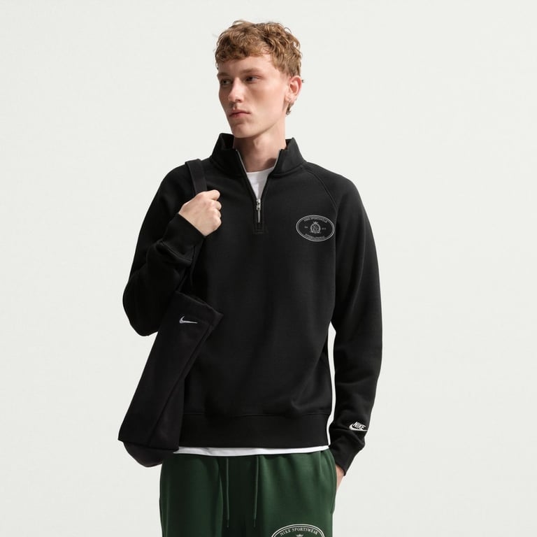 Толстовка Nike Club 1|2-Zip Fleece (IM5829010) - фото