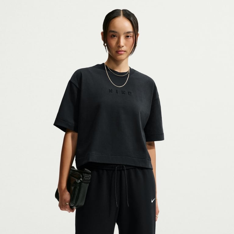 Футболка Nike Sportswear Mod-Cropped Oversized (IO7462010) - фото