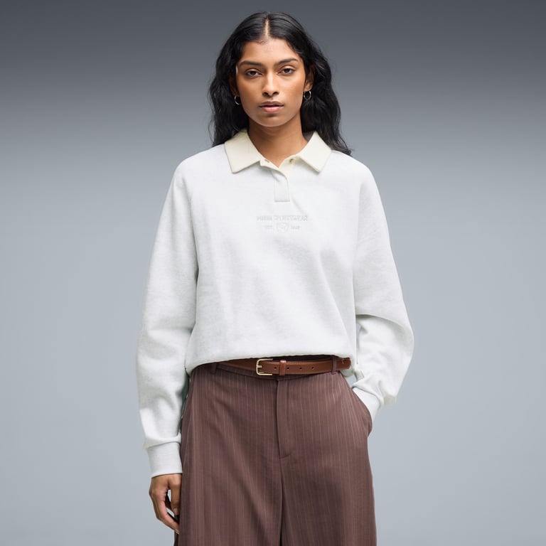 Толстовка Puma Class Relaxed Longsleeve Fleece (69401105) - фото