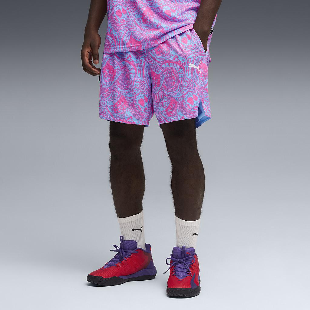 Шорти Puma Flagrant Foul All-Over Print 6" (69227702) - фото