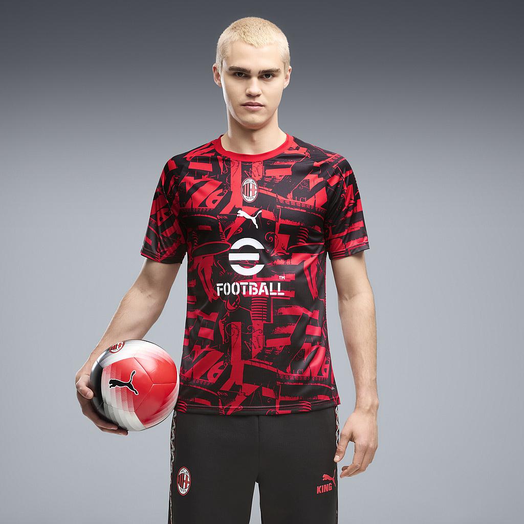 Футболка Puma AC Milan Warmup Jersey (78667511) - фото