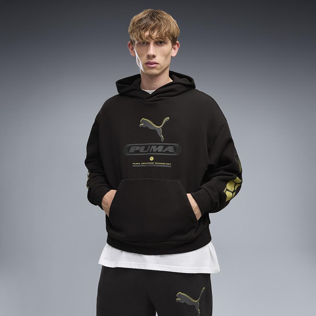 Толстовка Puma Sport Boxy Graphic Fleece (69432201) - фото
