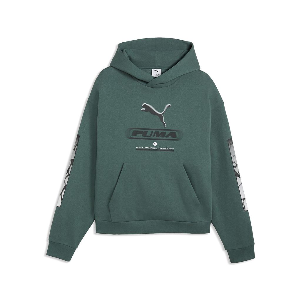 Толстовка Puma Sport Boxy Graphic Fleece (69432269) - фото