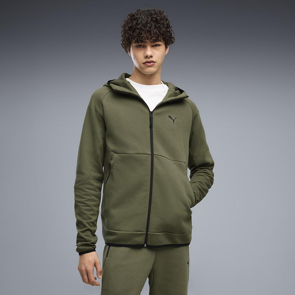 Толстовка Puma Pumatech Slim Elevated Full-Zip (69395186) - фото