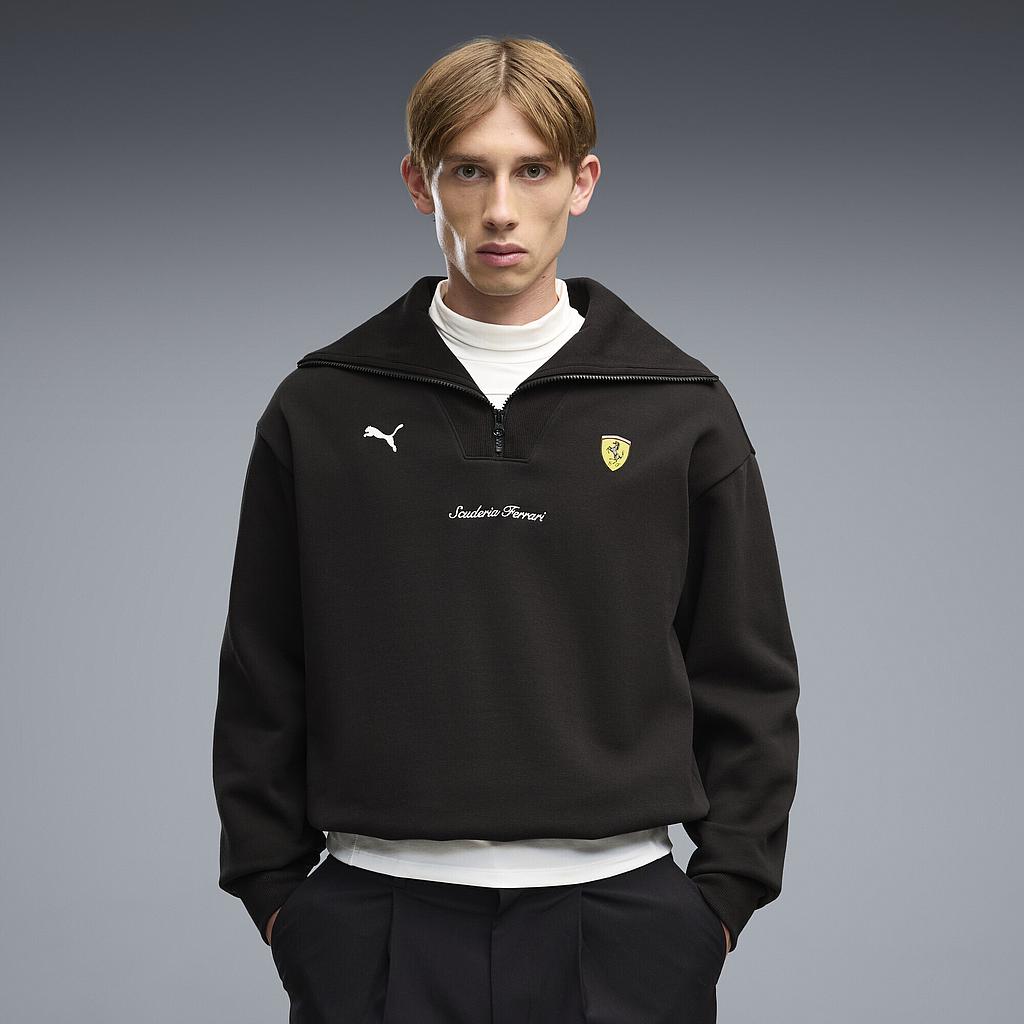 Толстовка Puma Scuderia Ferrari Little Shield Half-Zip (63700201) - фото