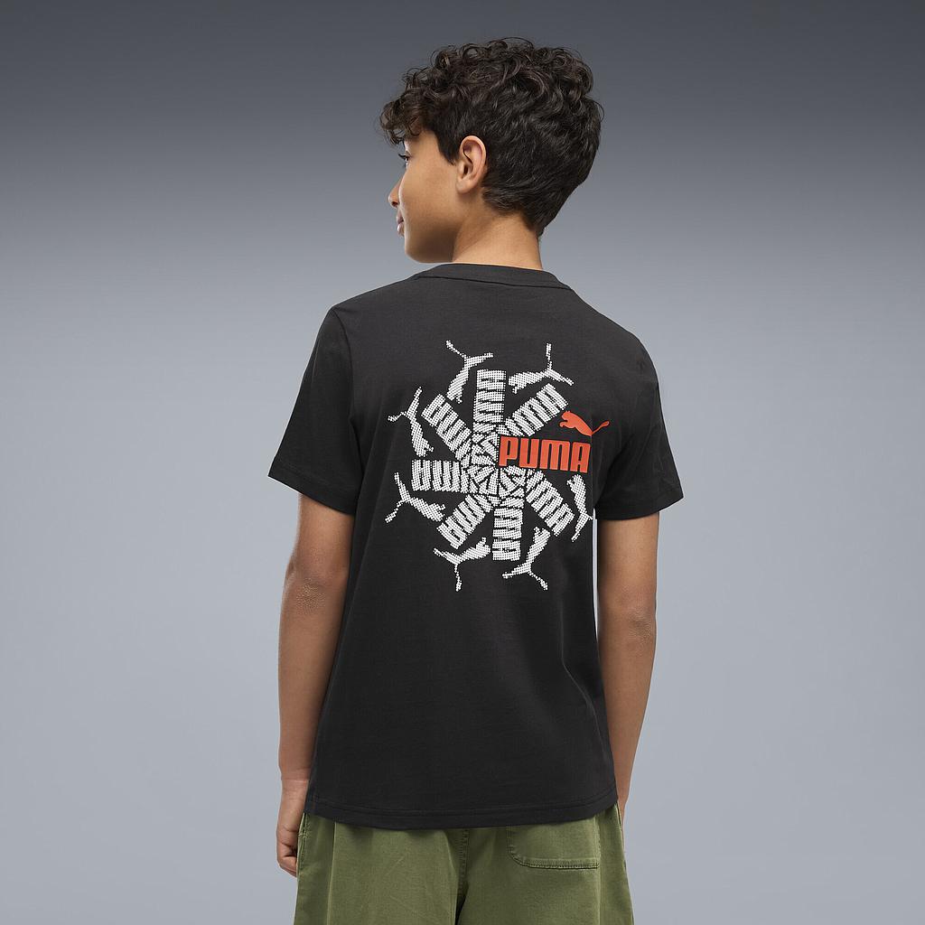 Футболка Puma Essentials Logo Lab Back Graphic (69480801) - фото