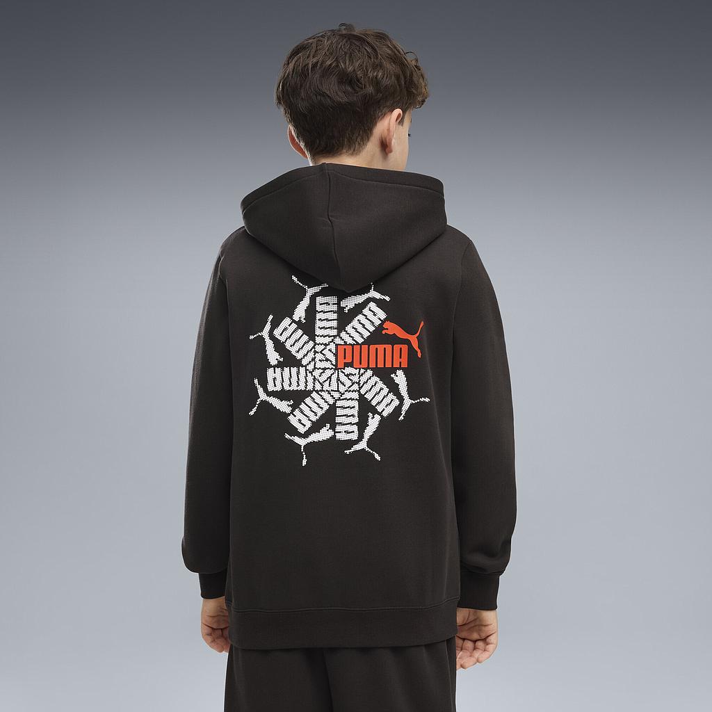 Толстовка Puma Ess Logo Lab Brand Back Graphic Fleece (69481001) - фото