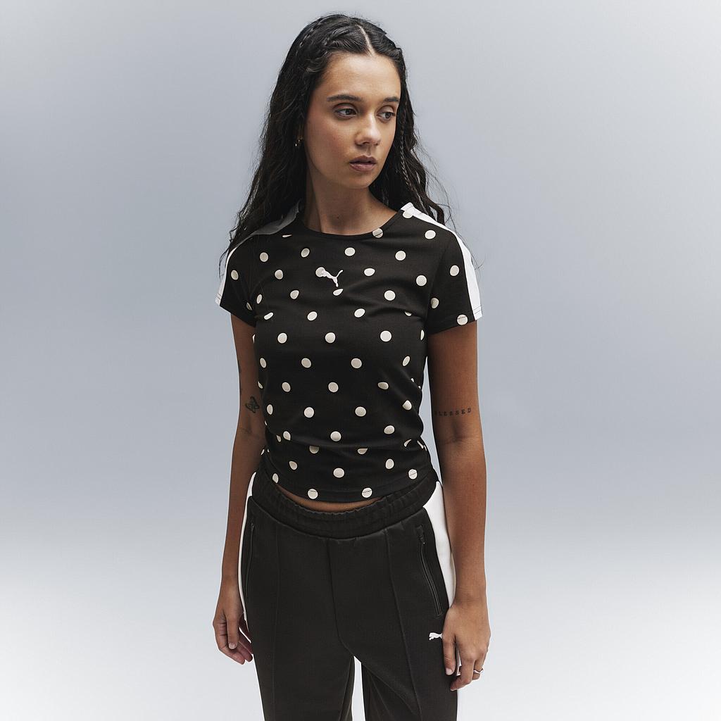 Футболка Puma T7 Polka Dots Slim (64194201) - фото