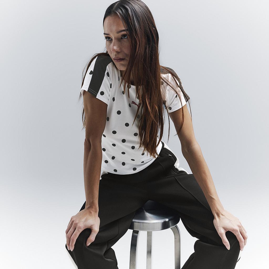 Футболка Puma T7 Polka Dots Slim (64194202) - фото