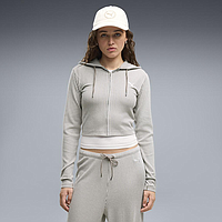 Толстовка Puma Ess Ribbed Full-Zip Soft Touch (63666981)