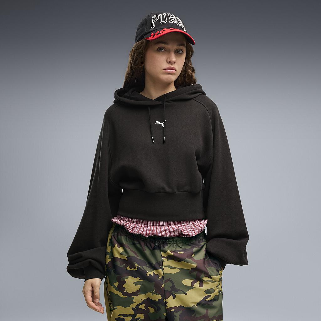Толстовка Puma Ess Cropped Balloon Sleeve (63667101) - фото