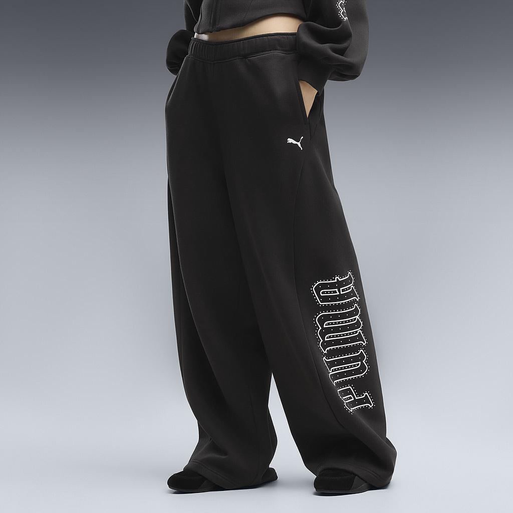 Штани Puma Street Glam Slouchy Bedazzled (63665201) - фото