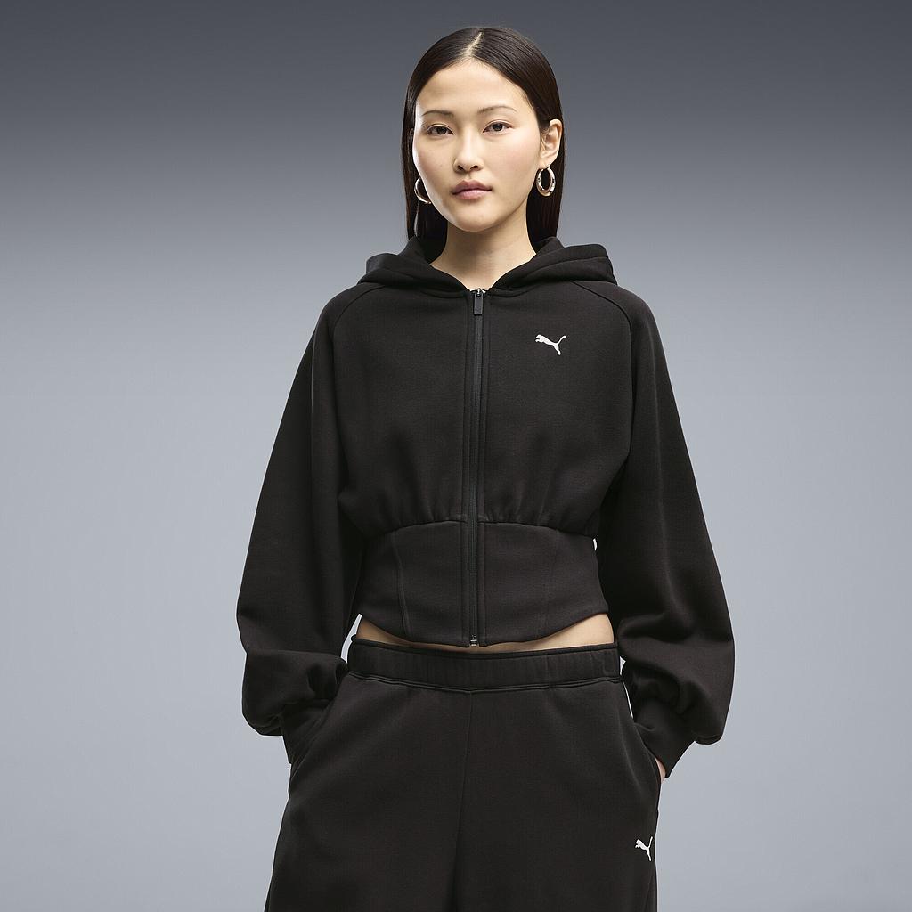 Толстовка Puma Street Glam Bedazzled Balloon Sleeve (63665101) - фото