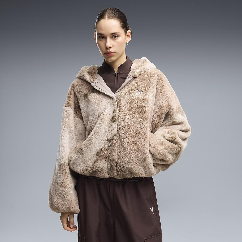 Куртка Puma Street Glam Highloft Fleece (63714281) - фото