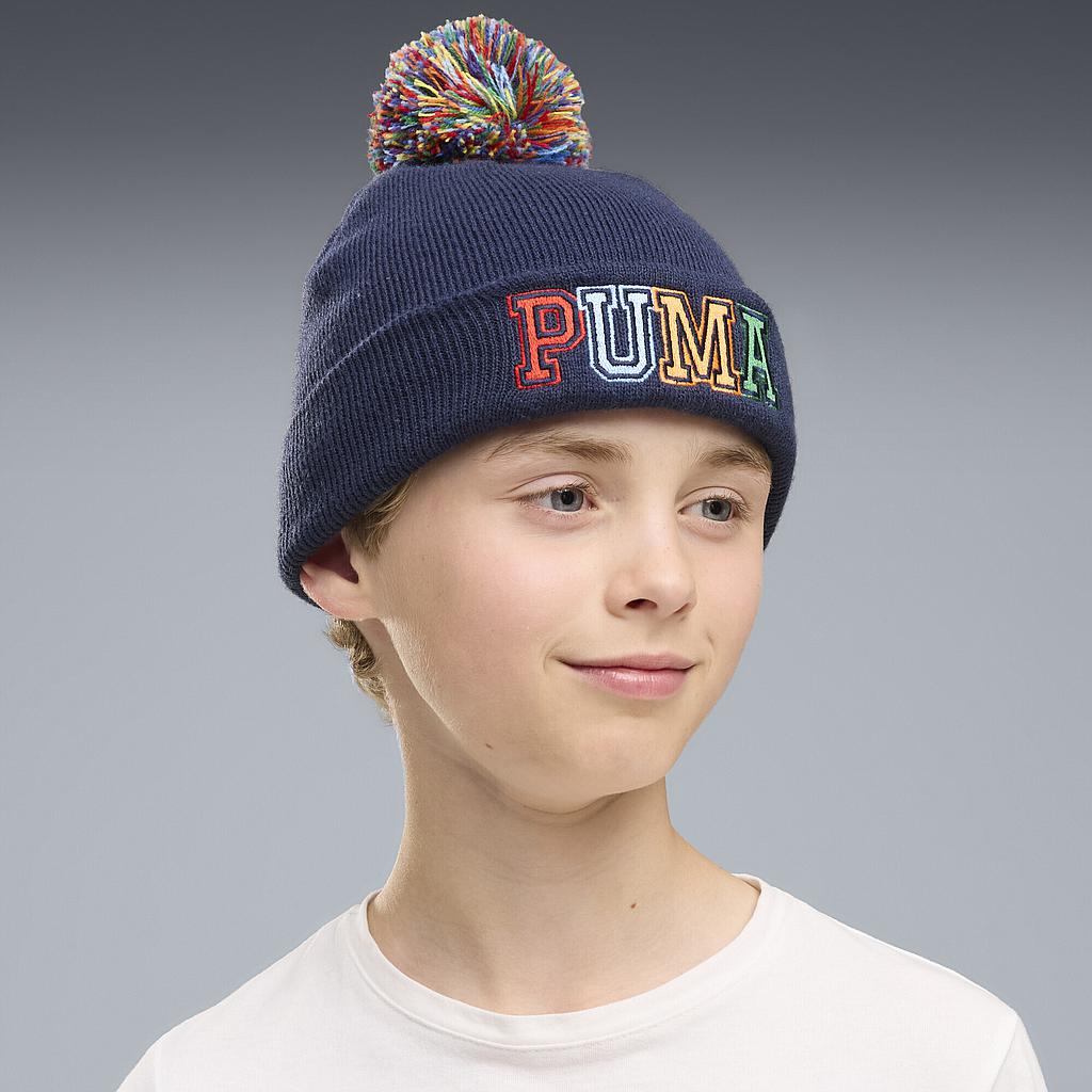 Шапка Puma Pom Pom Mid Crown Jr (02741101) - фото