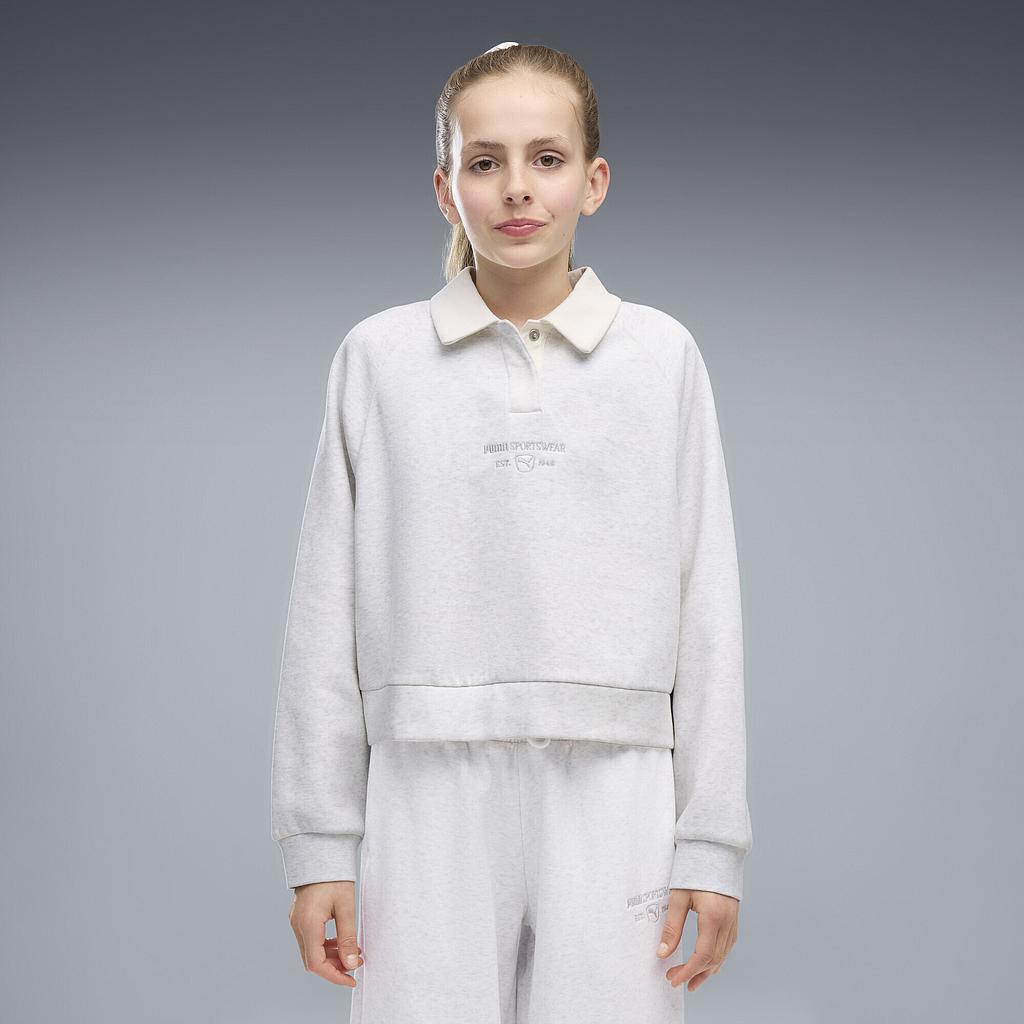 Толстовка Puma Class Relaxed Cropped Fleece (69485105) - фото